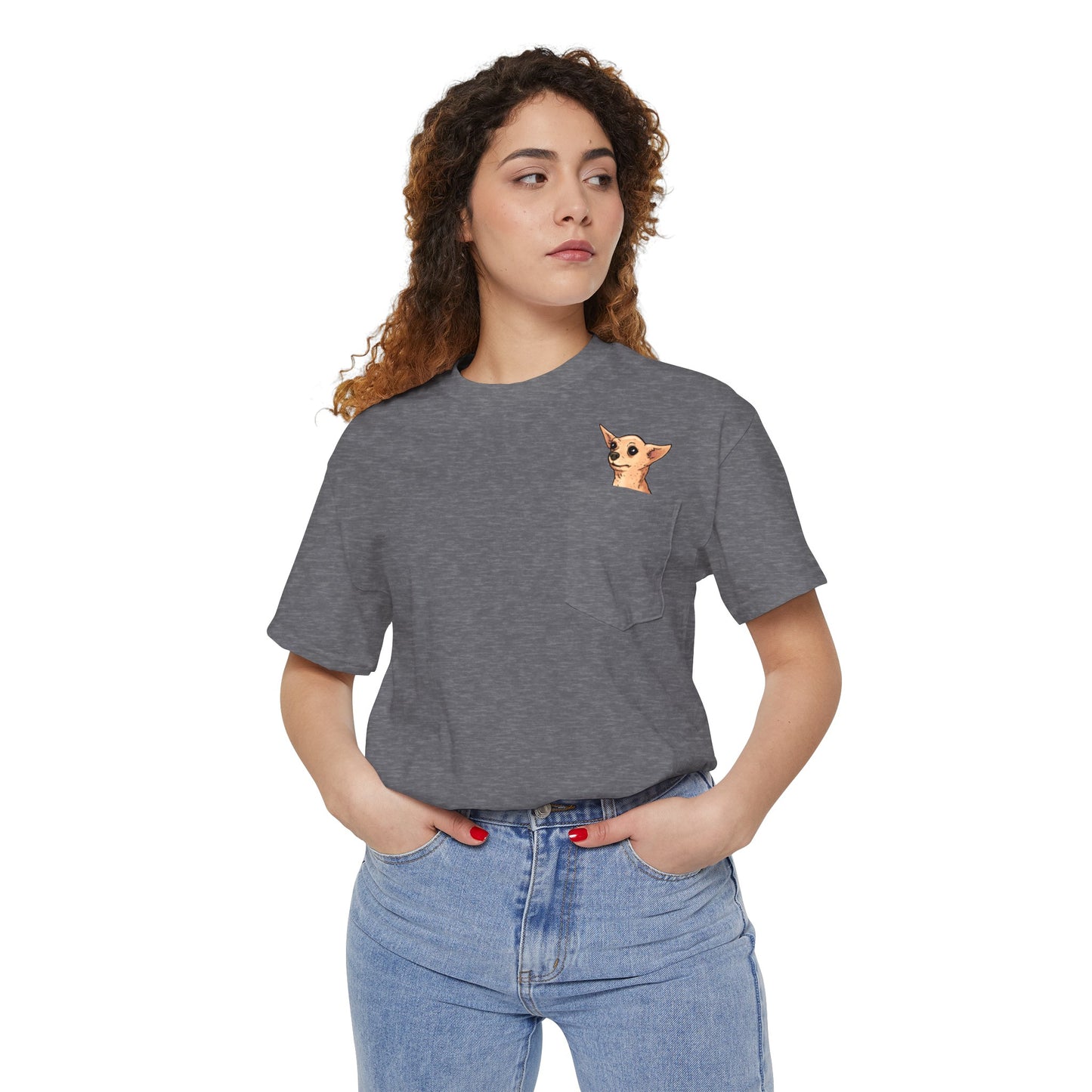 Chili Chihuahua Pocket Tee