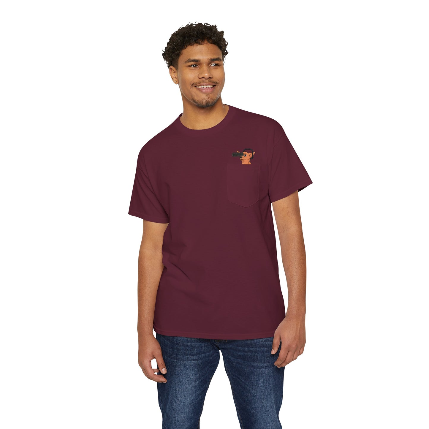 Pochita Chili Chihuahua Pocket Tee