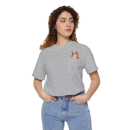 Muscular Chili Chihuahua Pocket Tee