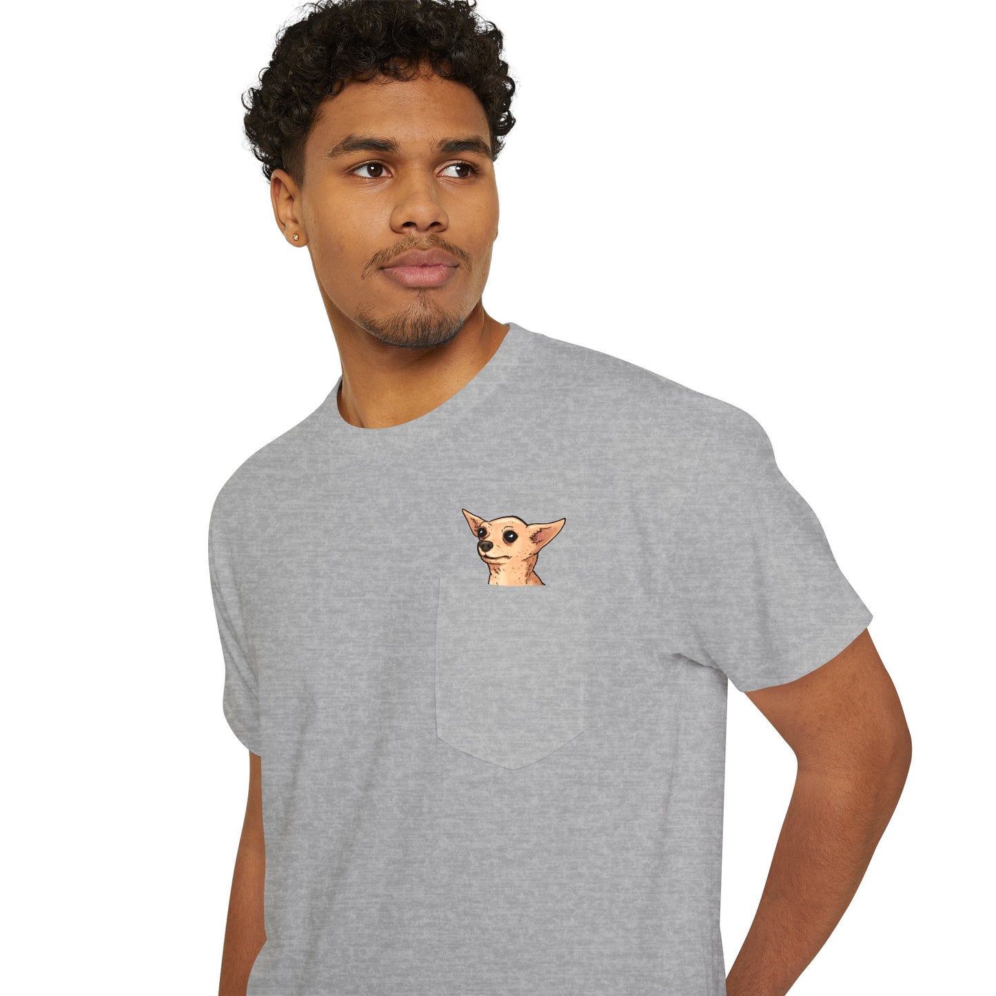 Chili Chihuahua Pocket Tee