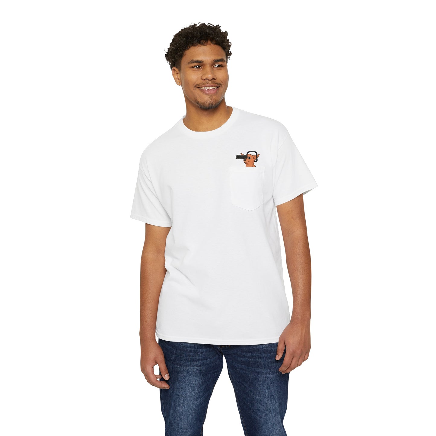 Pochita Chili Chihuahua Pocket Tee