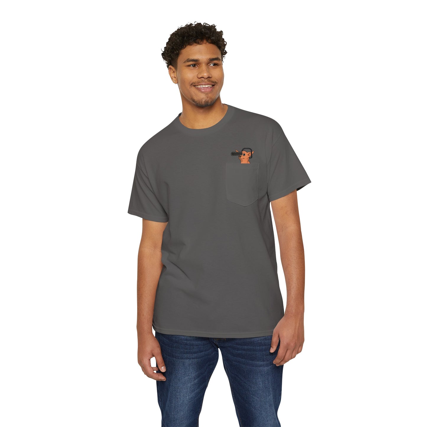 Pochita Chili Chihuahua Pocket Tee