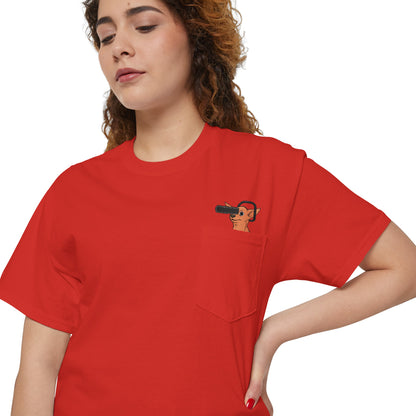 Pochita Chili Chihuahua Pocket Tee