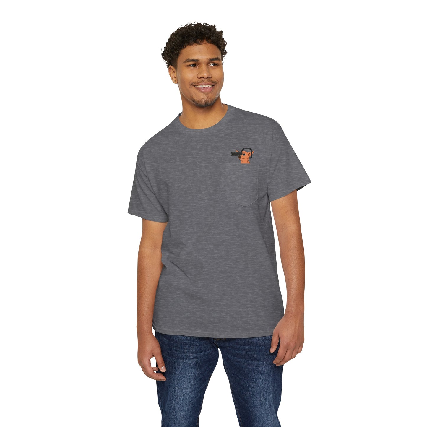 Pochita Chili Chihuahua Pocket Tee