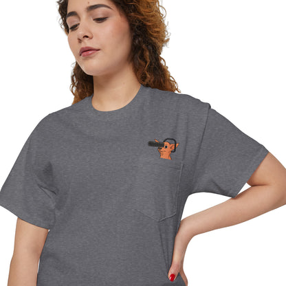 Pochita Chili Chihuahua Pocket Tee